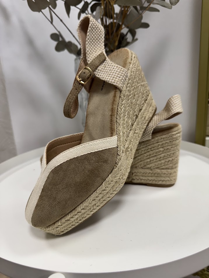 Cuña de esparto alta tostada - 37