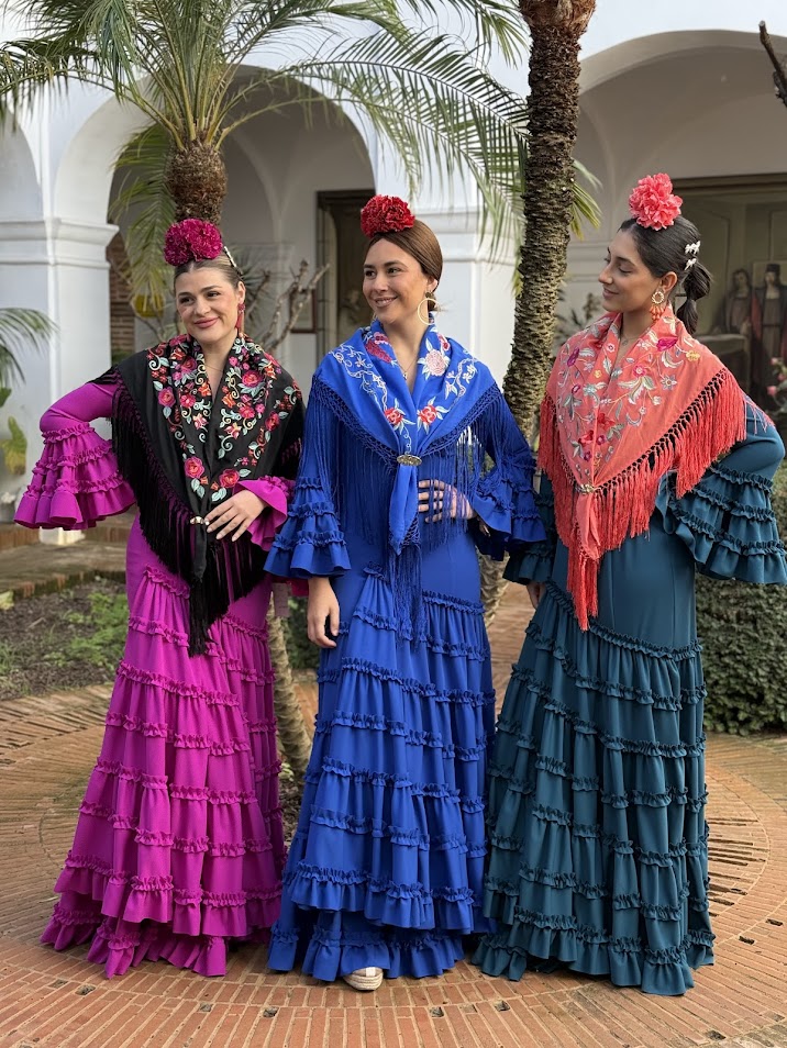 Traje flamenca Jara punto elástico