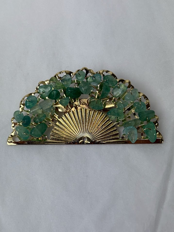 Broche Jerez verde