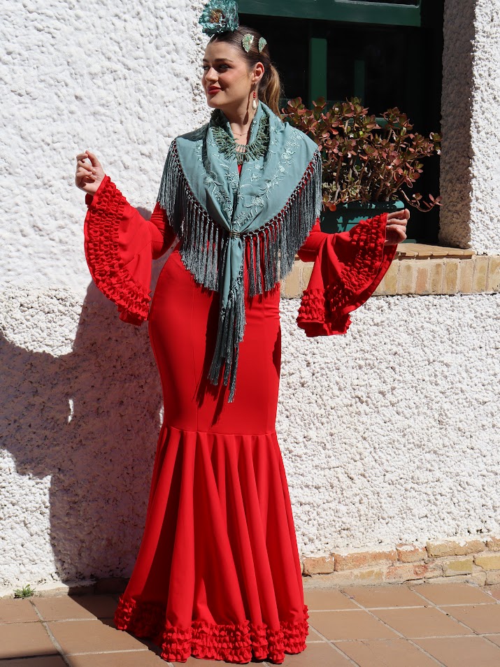 Traje de flamenca Helena (mas colores)