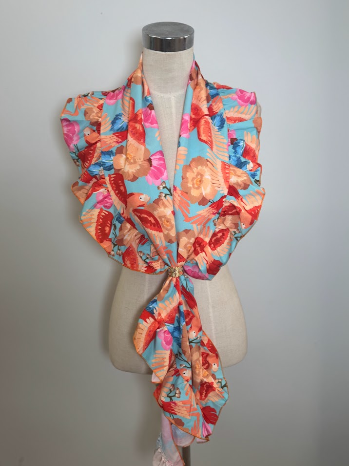 Piquillo loros verde agua