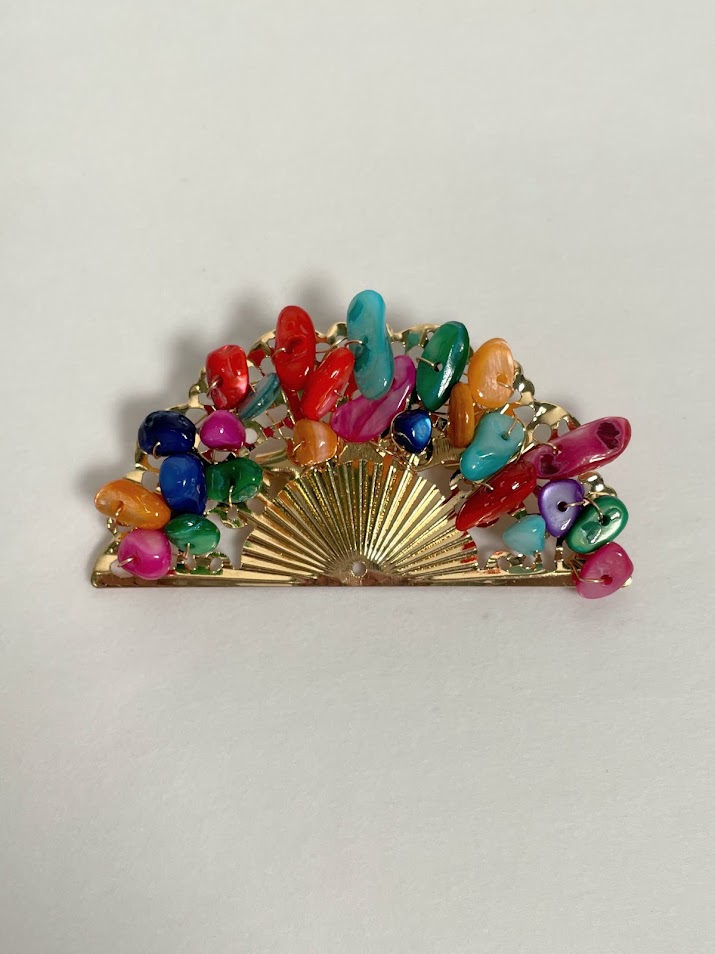 Broche Jerez multicolor