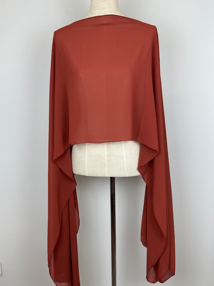 Capas de gasa (más colores) - Teja