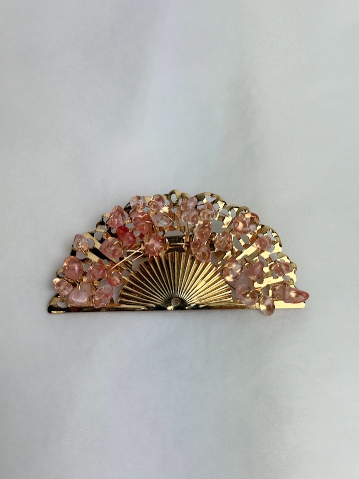 Broche Jerez rosa