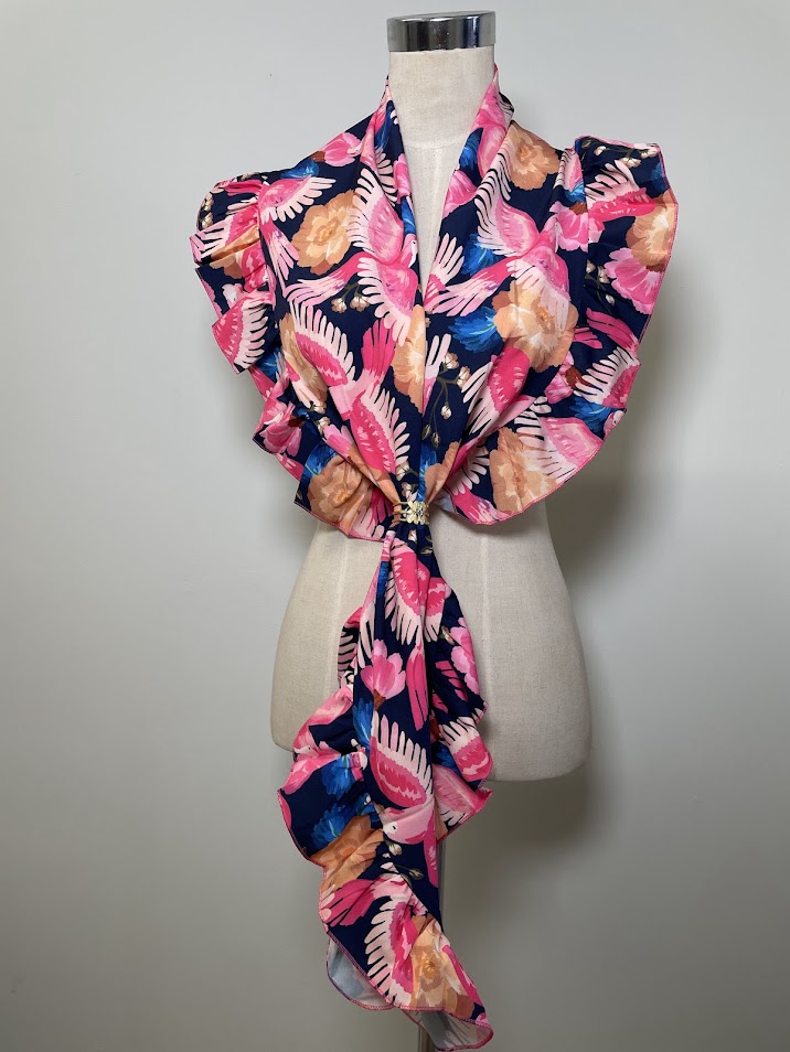 Piquillos loros marino y fucsia