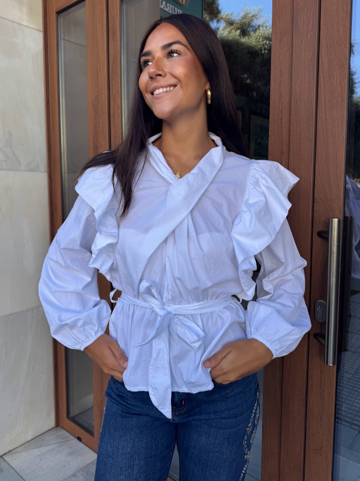 Blusa Carlota blanca