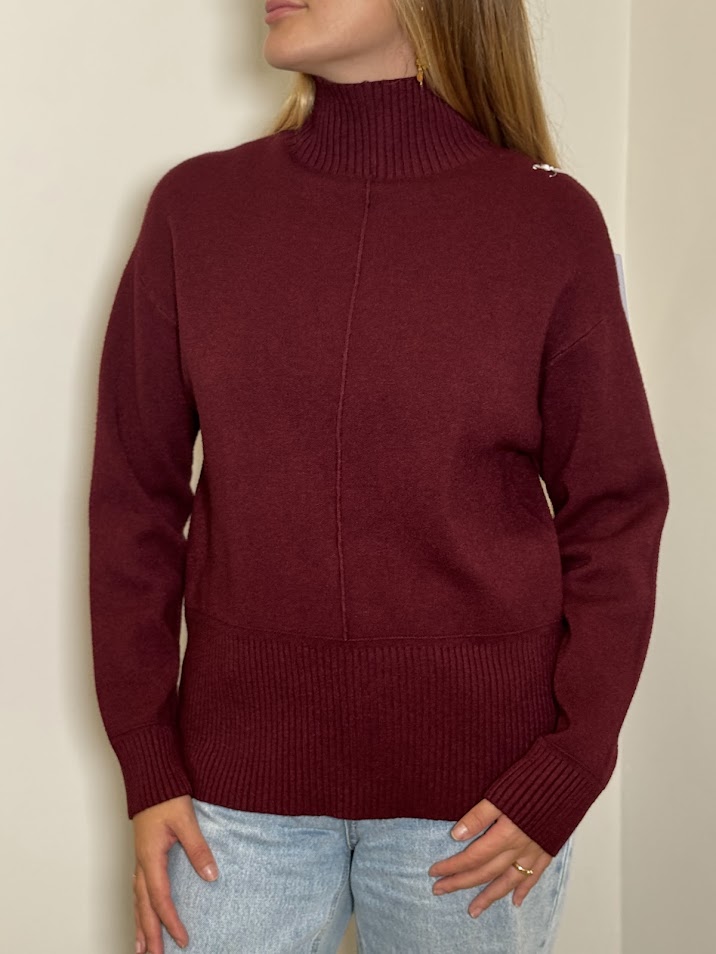 Jersey Celaya burdeos