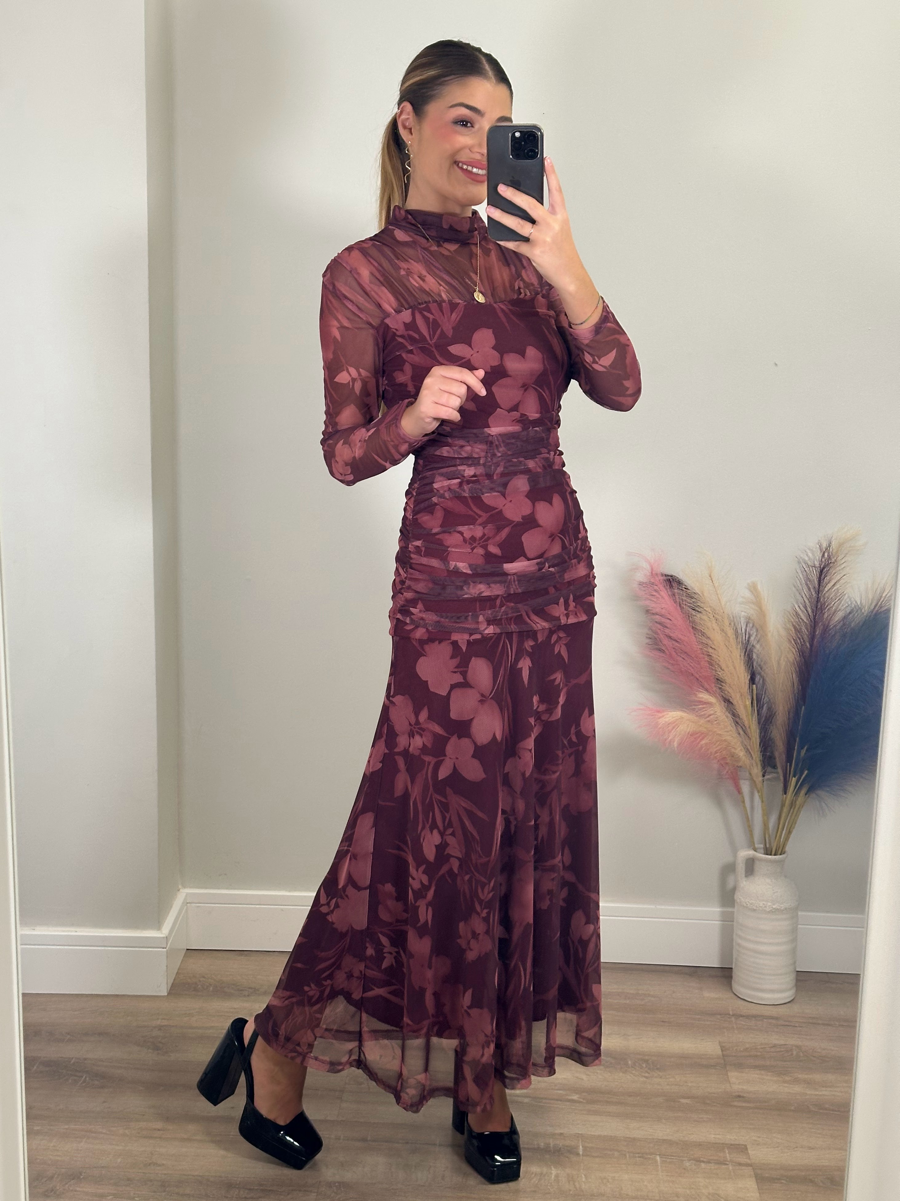 Vestido Bella estampado