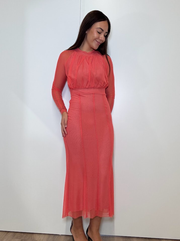 Vestido Daniela coral